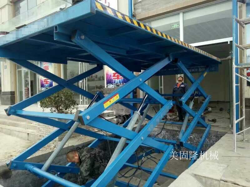 衡水双跨式固定升降机厂家